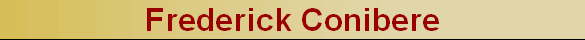 Frederick Conibere